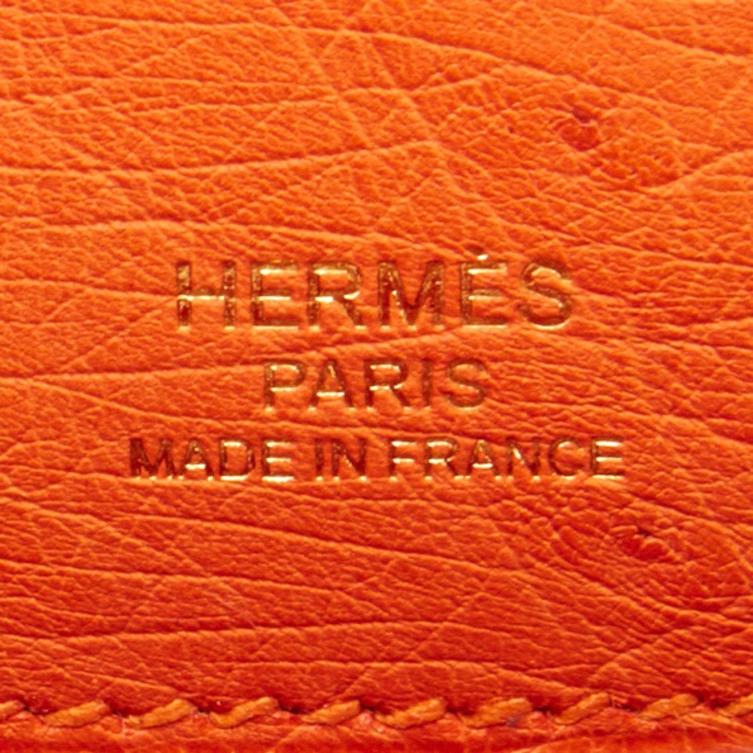 Hermes Kelly Pochette in Orange
