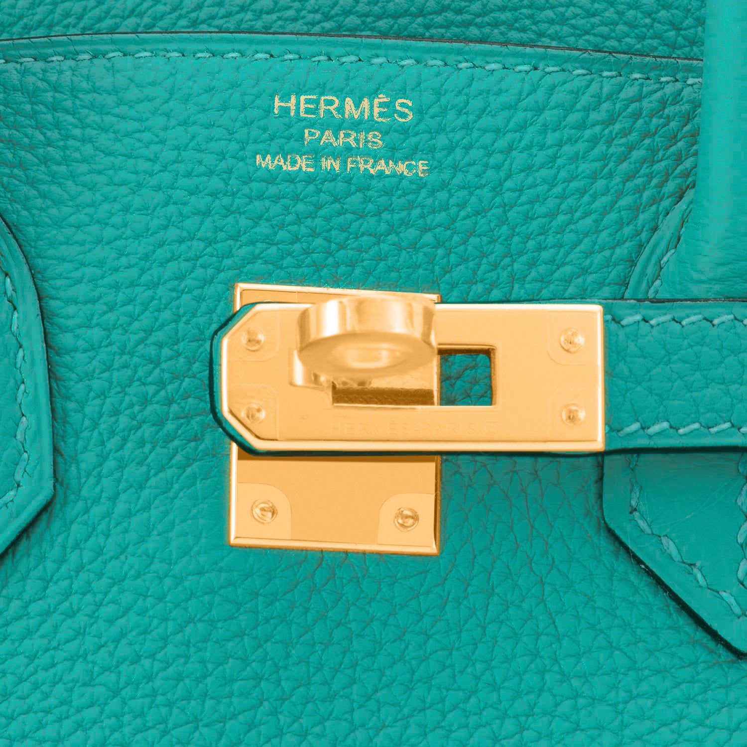 Hermes Birkin 25 Bag Vert Verone Ostrich Gold Hardware