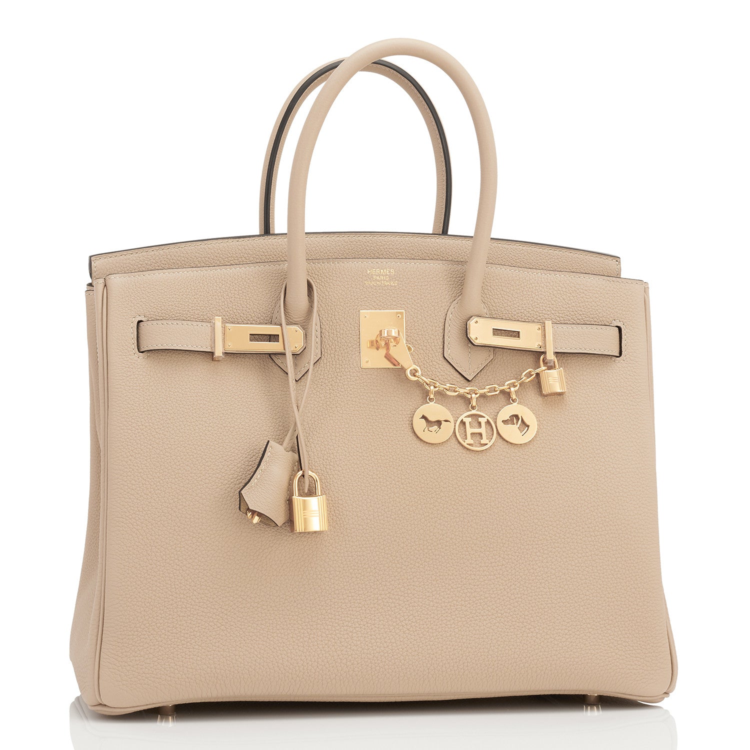 Hermes Birkin Womens Handbags, Beige