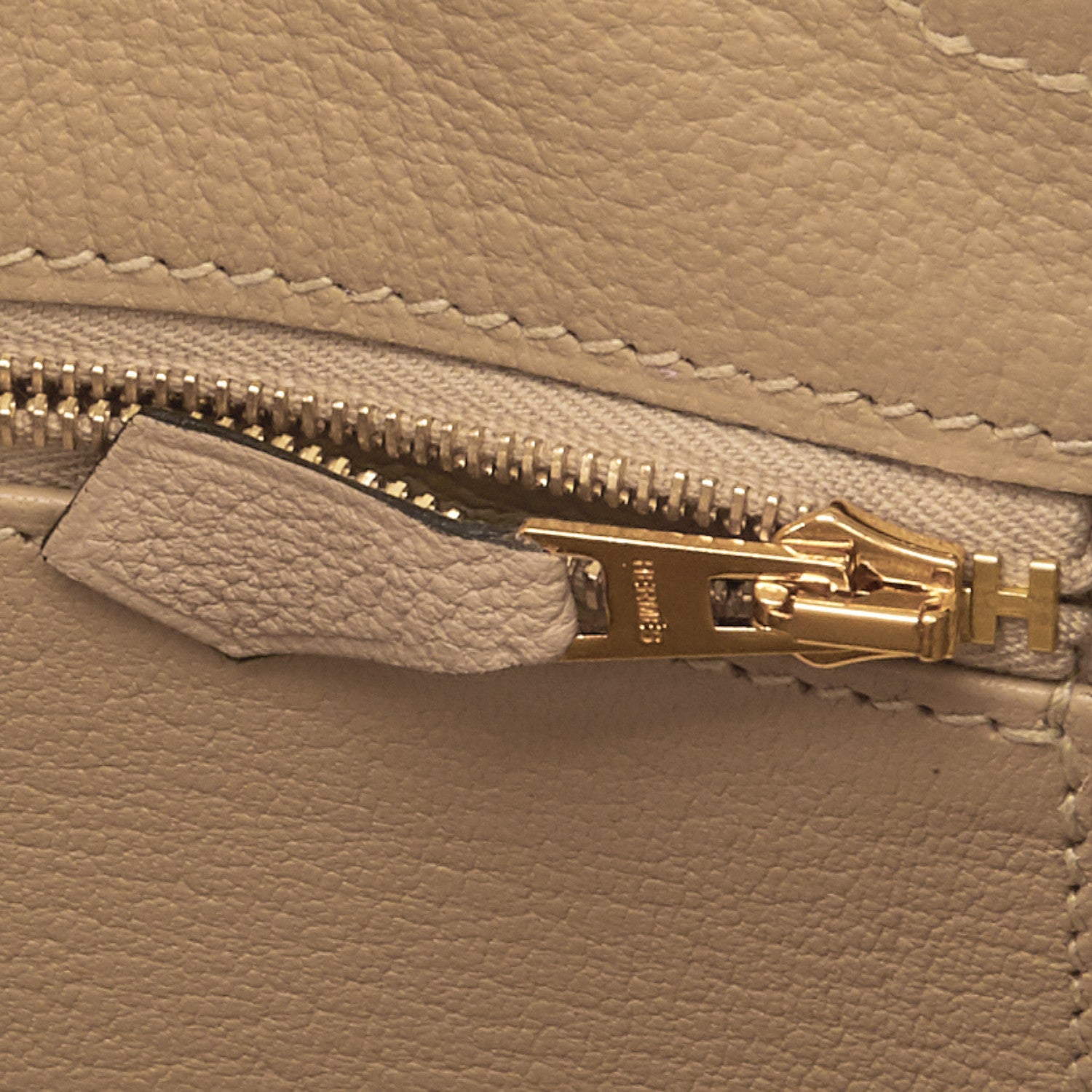 Hermes 35cm Gold Togo Leather Gold Plated Birkin Bag - Yoogi's Closet
