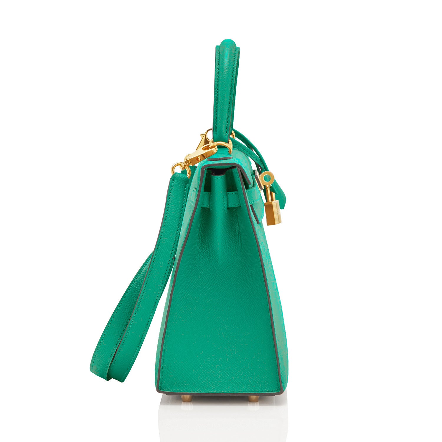20cm MINI Kelly, Vert Vertigo color, EPSOM leather#mini kelly#kelly  bag#women bag#fashion handbag#designer bag