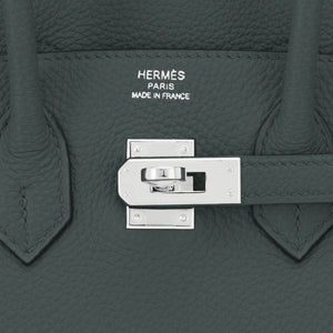 Hermes Vert Rousseau Birkin 25cm Togo Palladium Hardware