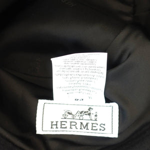 Hermes Loulou Cashmere Hat Lambskin Band 58 Charming Below $1045 Retail