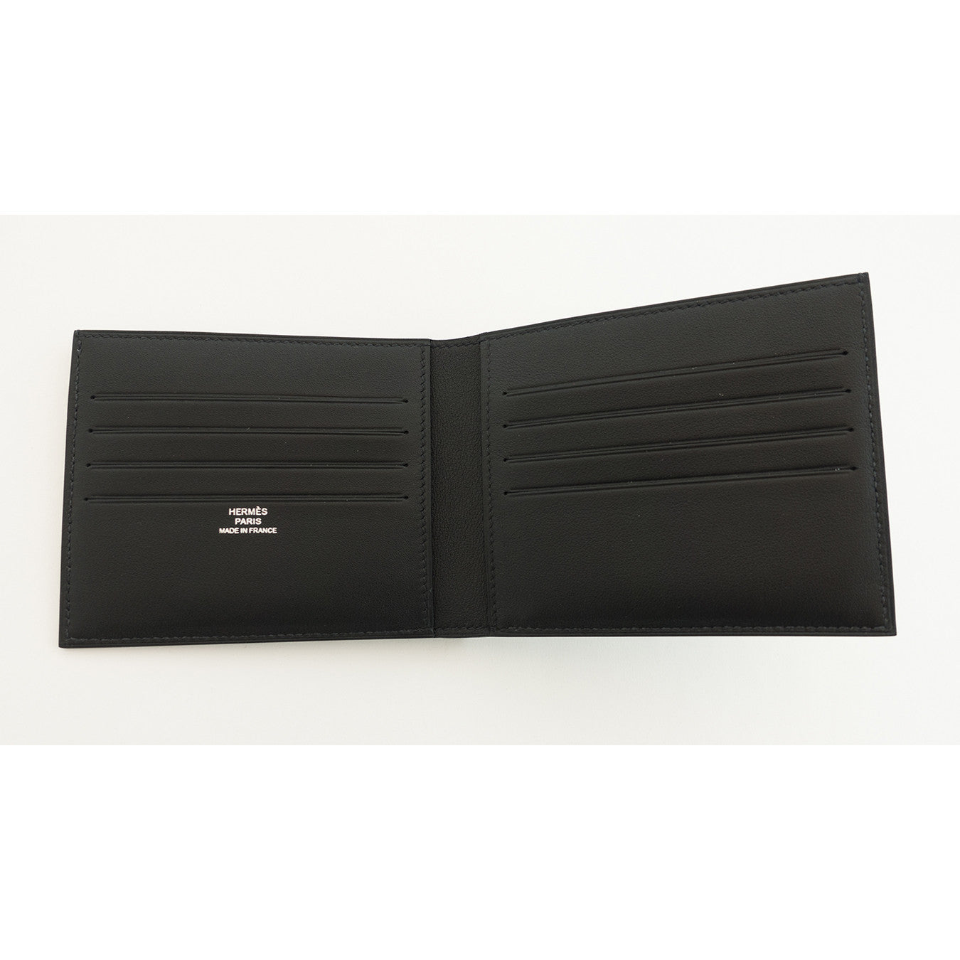 Buy Online Hermes-CITIZEN TWILL CARD HOLDER EPSOM-Z BLACK in