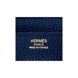 Hermes Navy Blue Nuit Togo 30cm Birkin Gold Hardware Bleu Nuit Jewel-Toned Navy