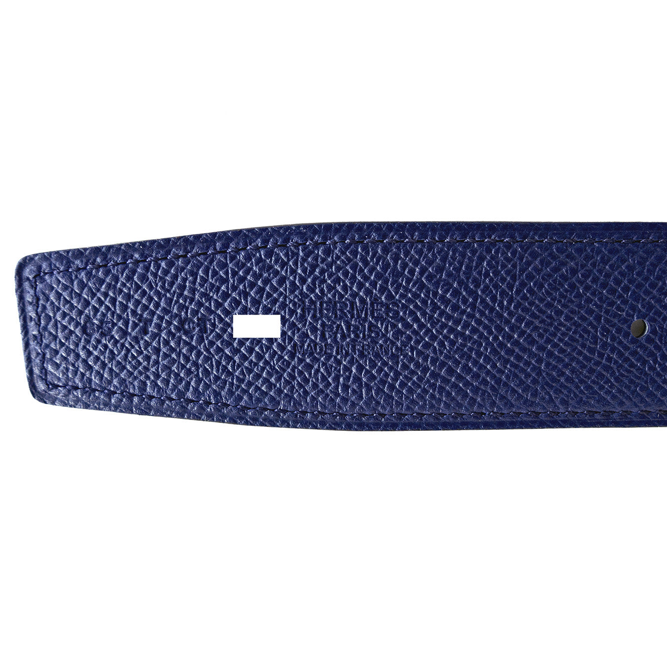 Hermes Reversible 42 MM Bleu Electrique+black Epsom 95 Belts – Italy Station