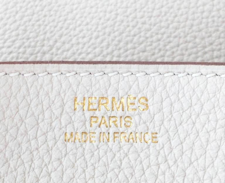 Hermes Craie 35cm Togo Birkin Gold Hardware