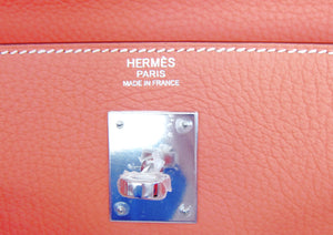Hermes Crevette Kelly 32cm PHW