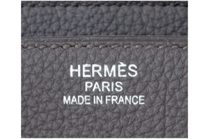 Hermes Etain Togo 35cm Birkin Palladium Hardware