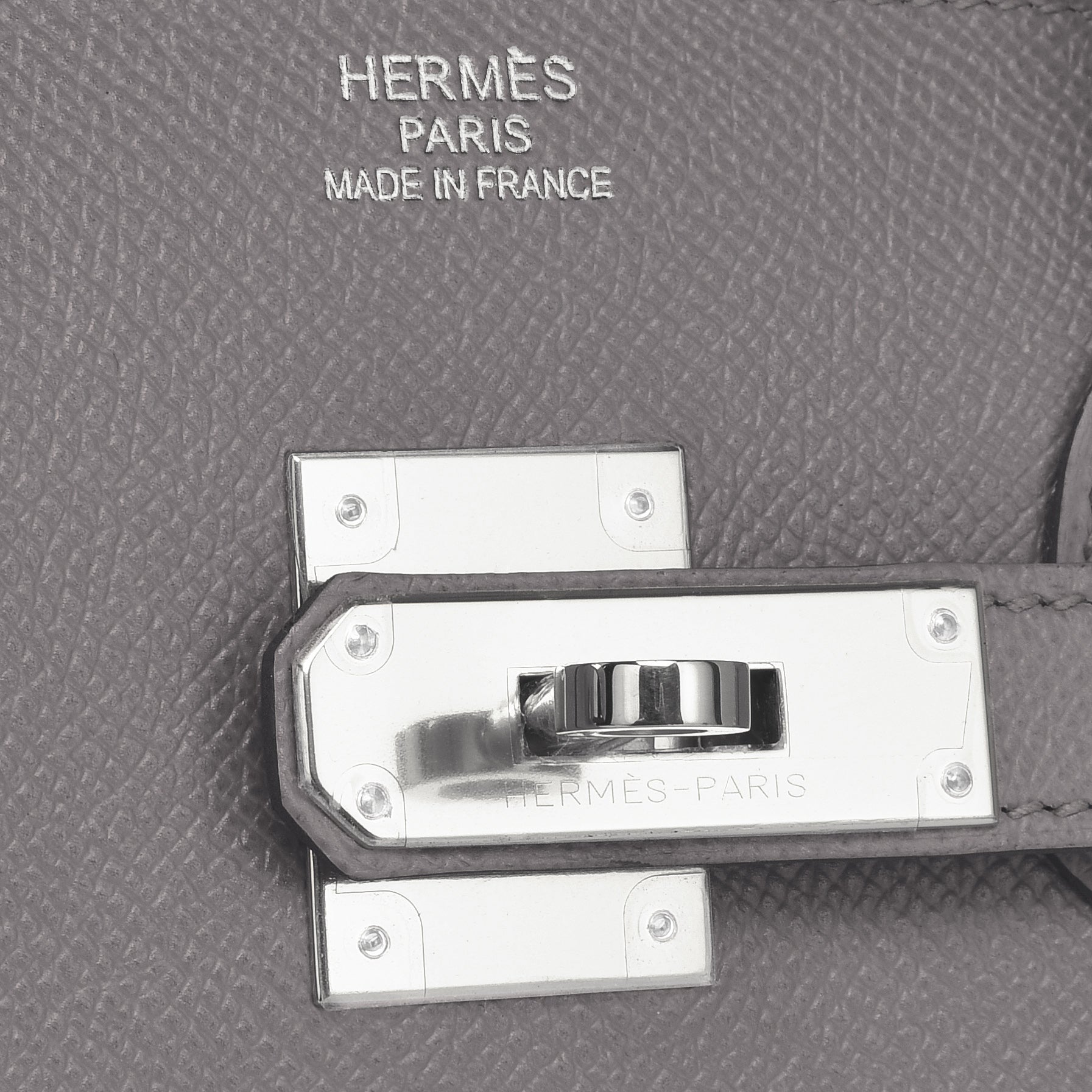 Hermès Birkin 35 Gris Etain Epsom Palladium Hardware - Luxury Shopping