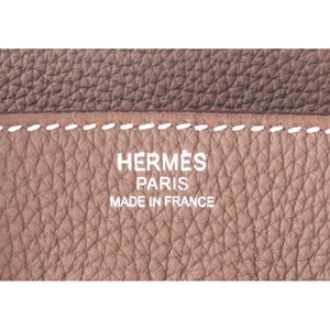 Hermes Etoupe 30cm Togo Birkin Palladium Hardware Bag Iconic