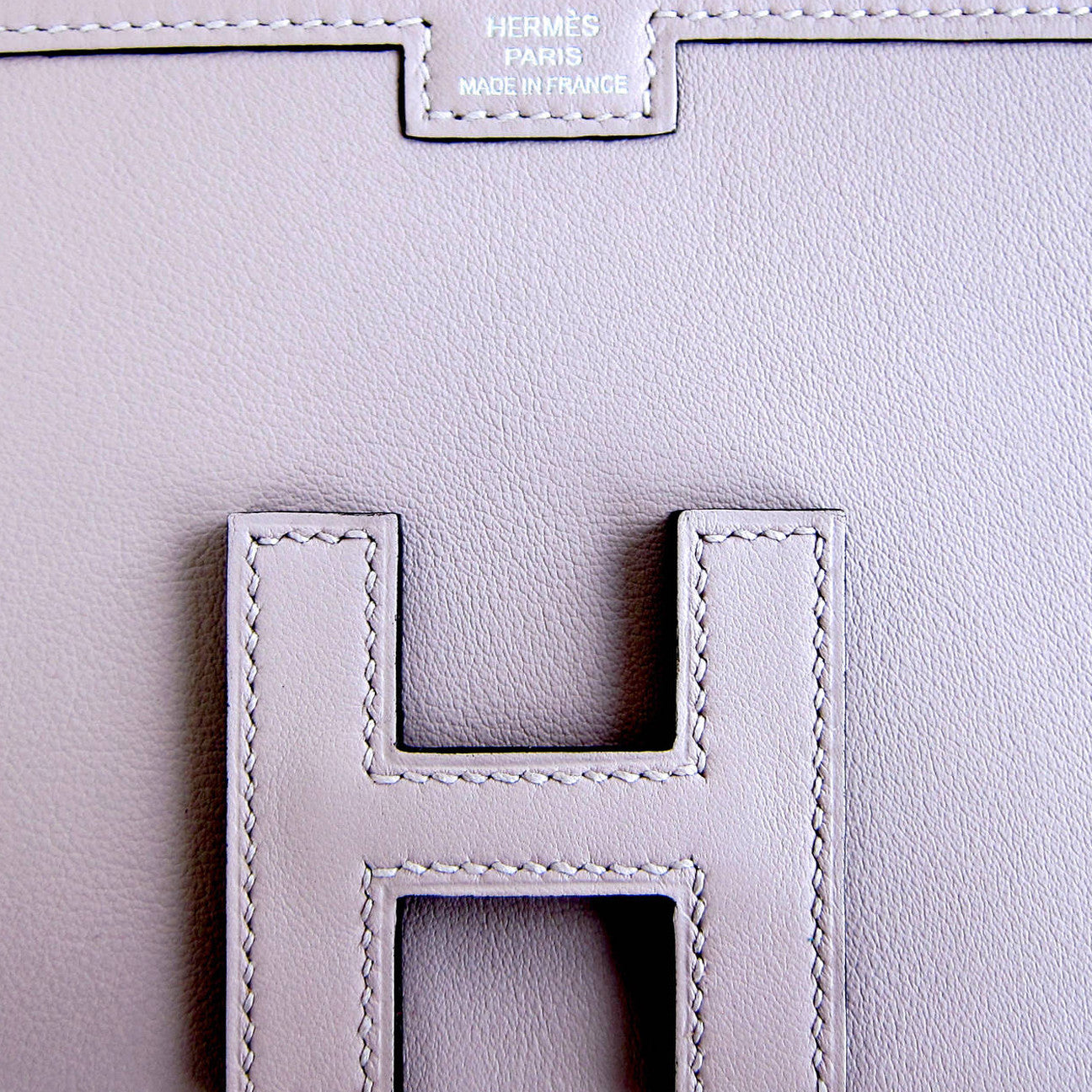 HERMES Hermes Zip Tablet Clutch Bag 070227CK Voe Epsom Blue Electric Silver  Hardware Computer L-shaped Zipper Second Pouch D Engraving
