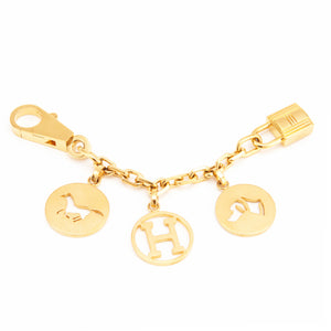 Hermes Breloque Charm Gold Bag Charm for Birkin or Kelly