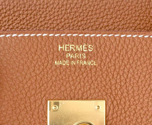 Hermes Gold Togo Birkin Bag 35cm Gold Hardware