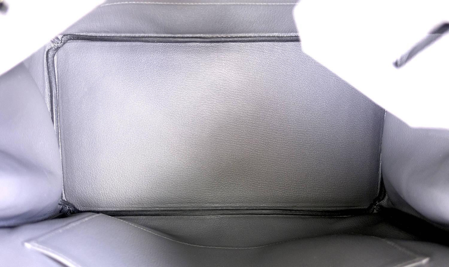 Hermes Birkin Bag Togo Leather Gold Hardware In Dark Grey