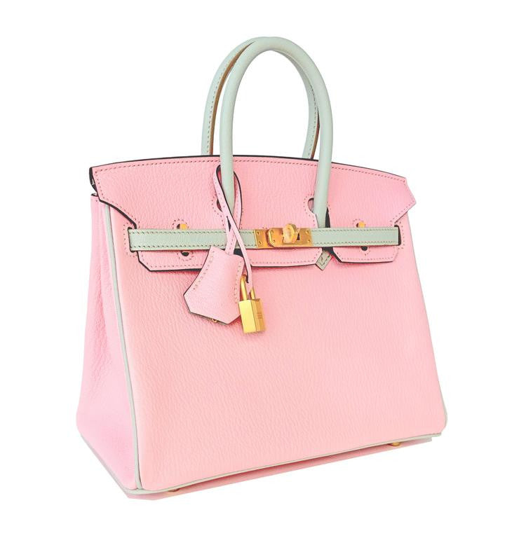 Hermes Kelly 25 Rose Extreme Pink Epsom Sellier Bag Palladium - Chicjoy