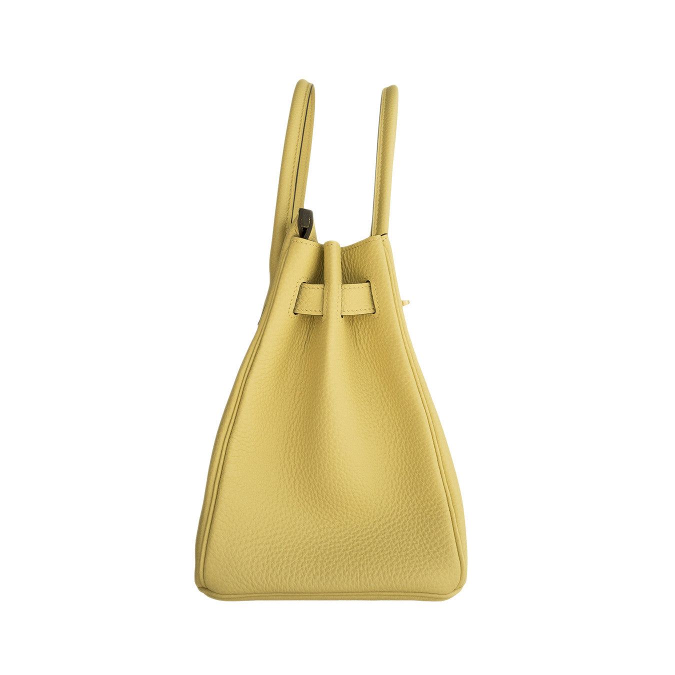 Hermes Jaune Poussin 30cm Togo Birkin Gold GHW Satchel Bag Sublime - Chicjoy
