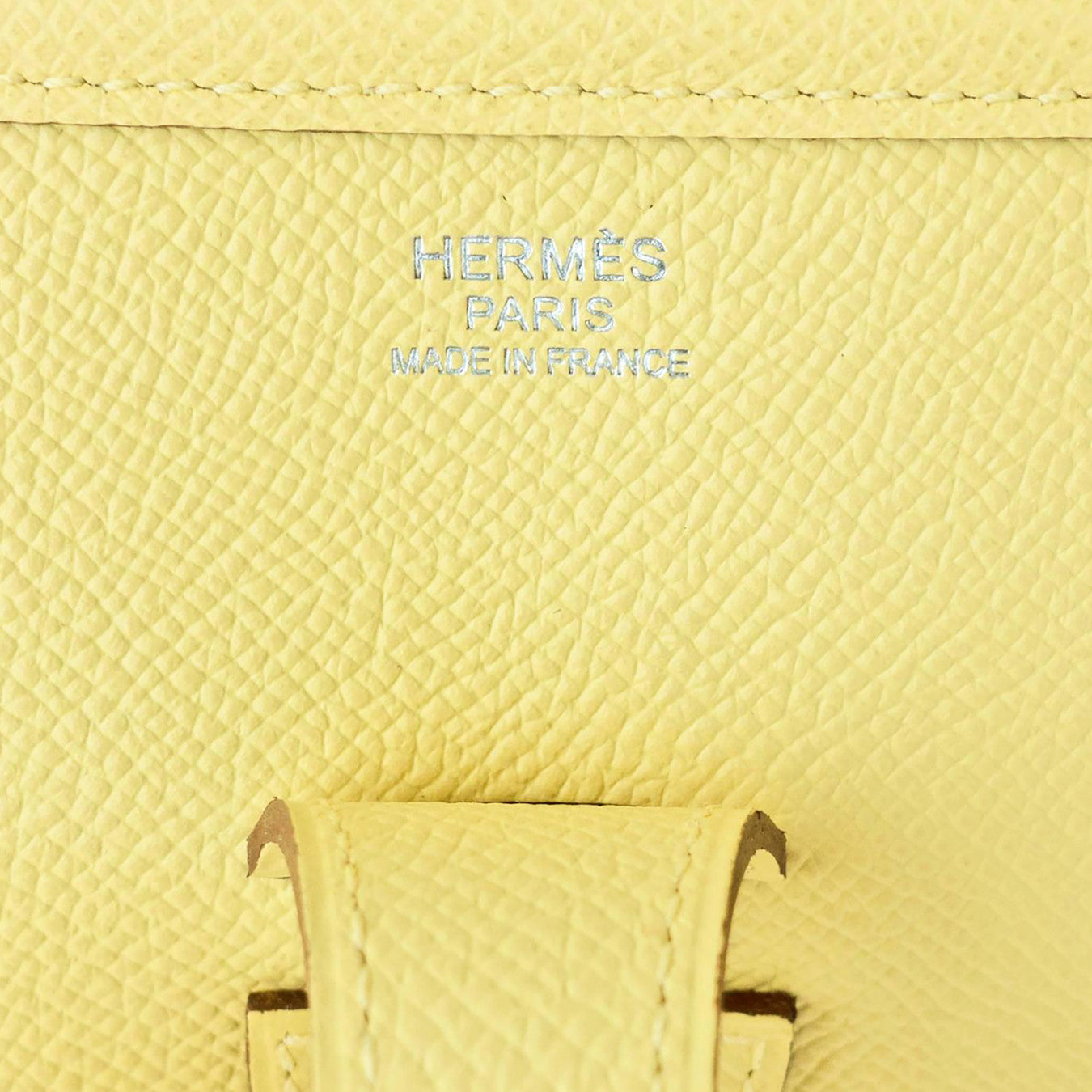 Hermes Birkin 25 Jaune Poussin Togo Yellow Gold Hardware Bag Z