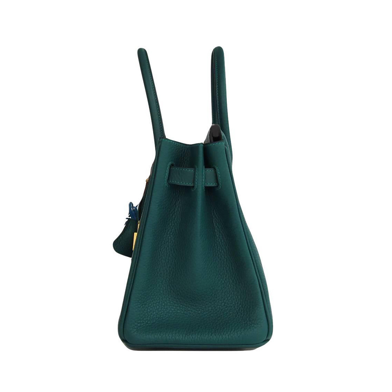 $9000 Hermes Classic Deep Green Malachite Clemence Leather