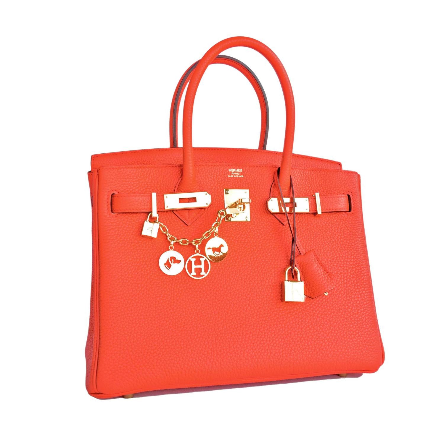 Hermes Birkin 25 Gold Togo Ghw, Women's Fashion, Bags & Wallets