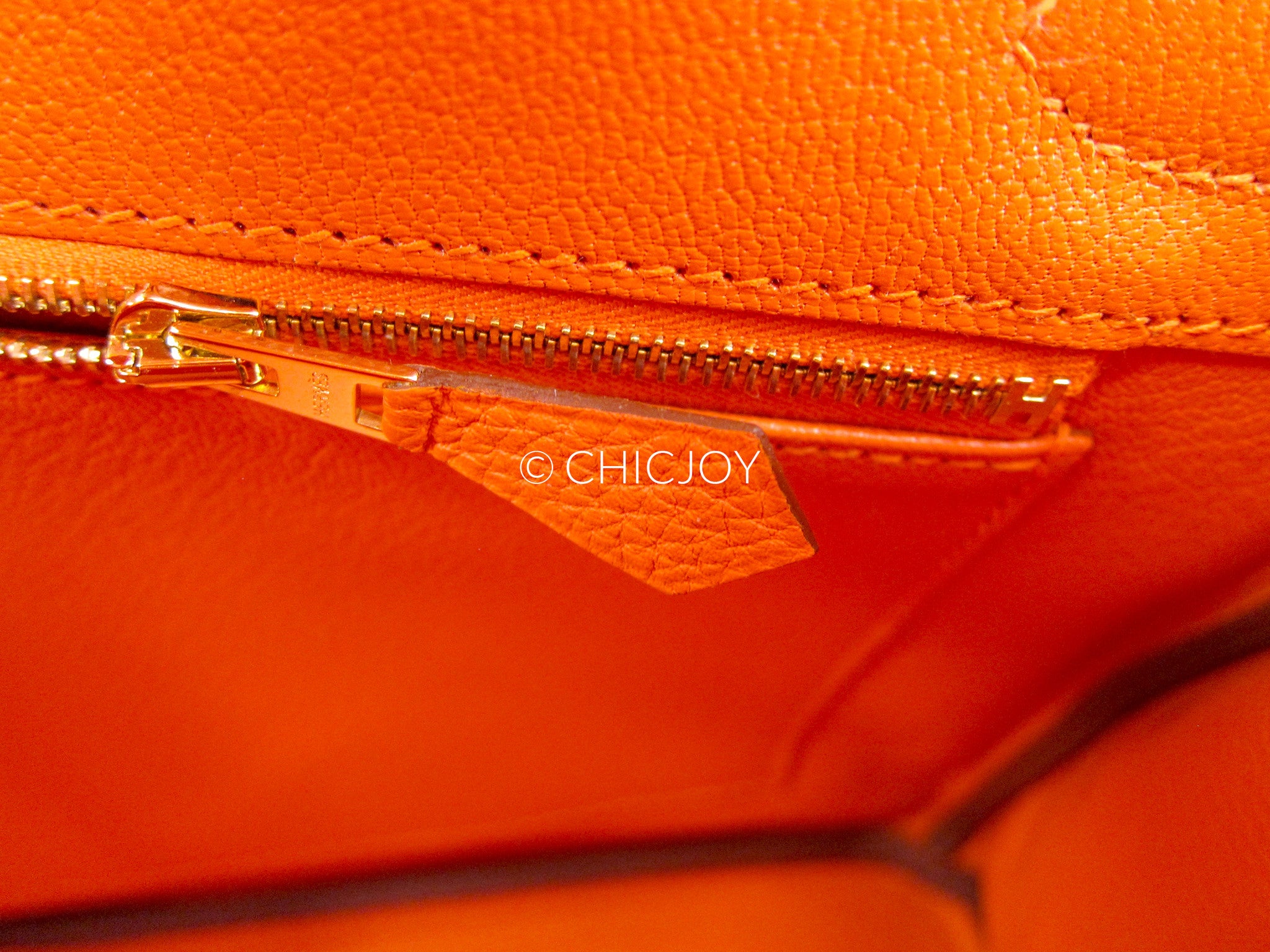 Hermes Birkin 30 Orange Poppy Verso Sanguine Birkin Bag U Stamp, 2022 -  Chicjoy
