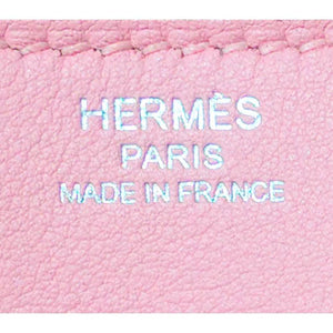 Hermes Rose Sakura Pink 25cm Swift Leather Birkin Satchel Bag