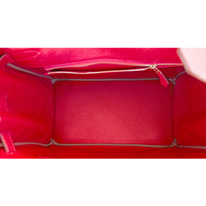 Hermes Rouge Casaque Lipstick Red 35cm Birkin Gold GHW Gorgeous