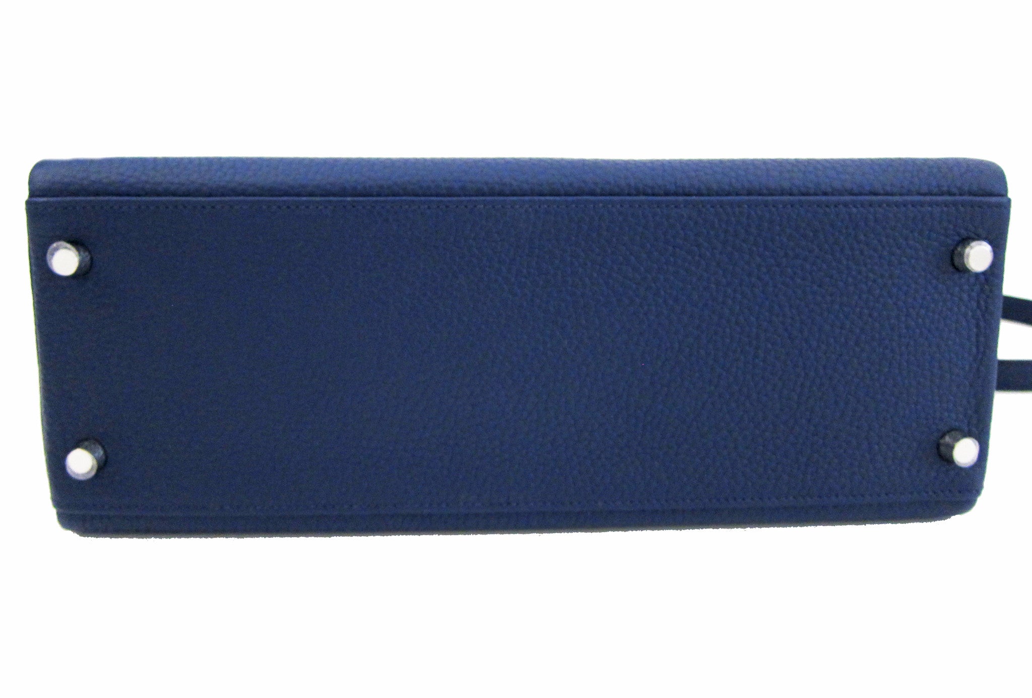 Hermes Blue Sapphire Kelly 25cm Epsom Gold Hardware - Chicjoy