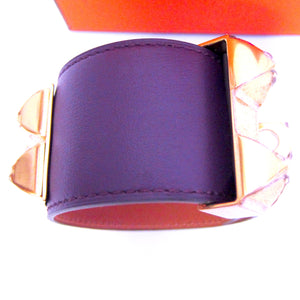 Hermes Ultraviolet Collier de Chien Gold Hardware