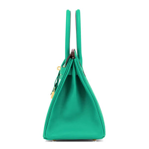 Hermes Birkin 30cm Vert Jade Birkin Green Epsom Gold Hardware Bag U Stamp, 2022